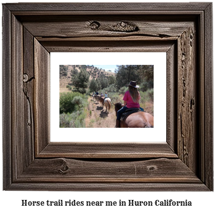 horse trail rides near me in Huron, California